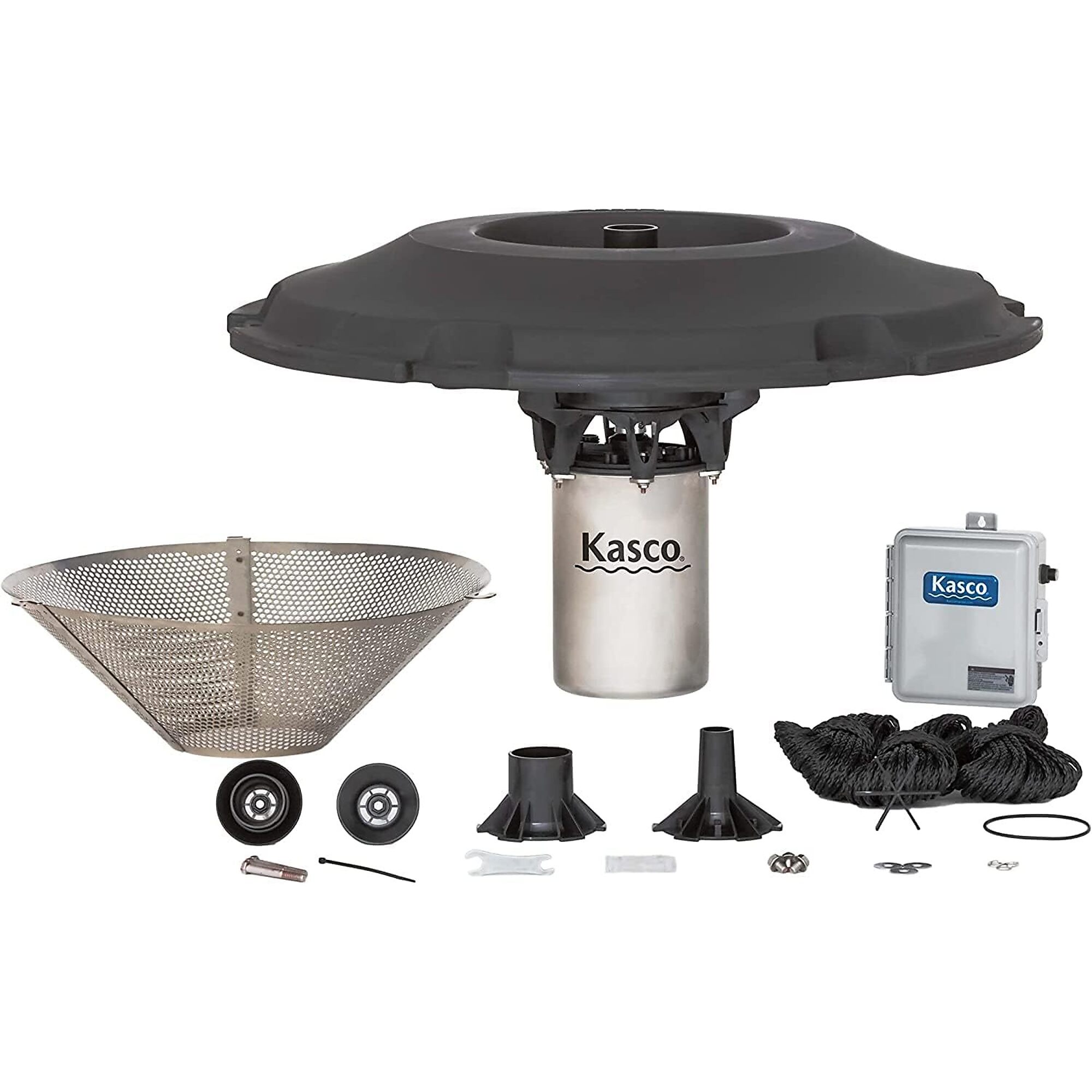 Kasco, Kasco 2 HP J Series Fountain 240V with 200ft. Power Cord, Volts 240 Power Cord Length 200 ft, Model# 8400JF200